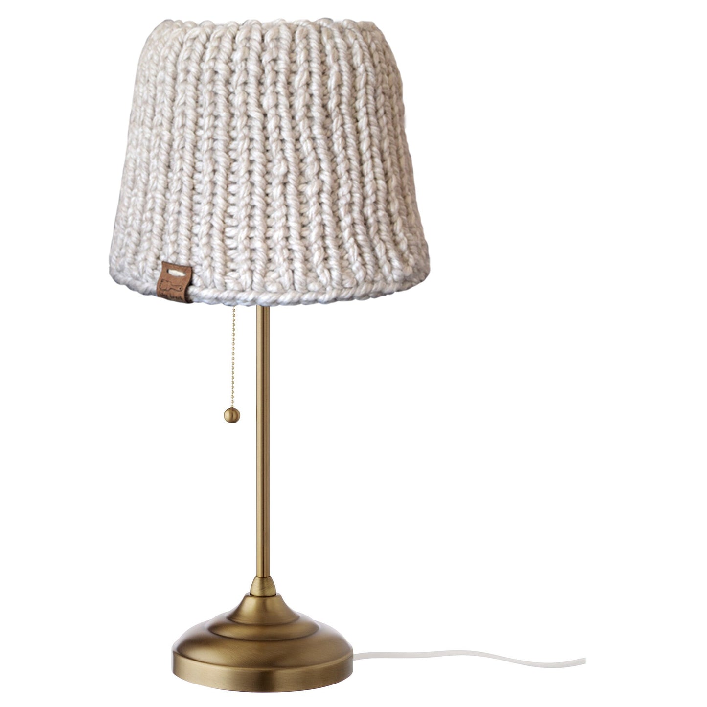 Woolen lampshade, Scandinavian style, Handmade,  Knitted Lampshade , interesting unique lampshade, home decoration, Ceiling or Table Lamp