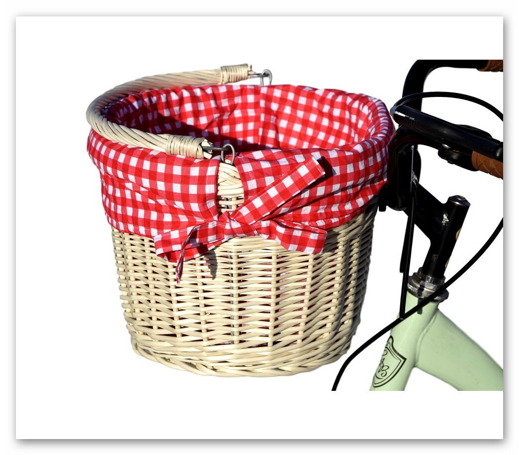 Wicker basket for BICYCLE, folk basket for bicycle, bicycle baskets, VINTAGE basket, wicker bike basket, bike accessories,