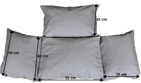 WATERPROOF cushion for hanging chair, cushion for hammock, cocoon , garden swing, pillow for swing, hanging chair