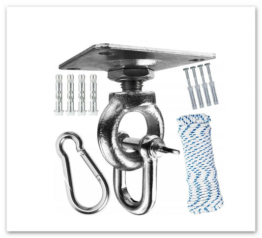 SOLID FIXING of a swing, hanging chair suspension, kit for assembling a hanging chair, hook for attaching a hammock,  swings hardware,