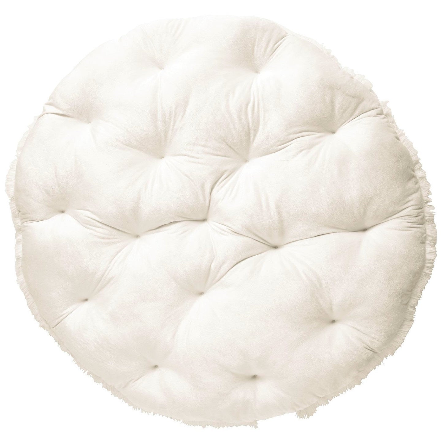 Shaggy papasan armchair cushion, fluffy cushion for papasan chair, shaggy round pillow, pillow for swing, hanging chair, different coluors