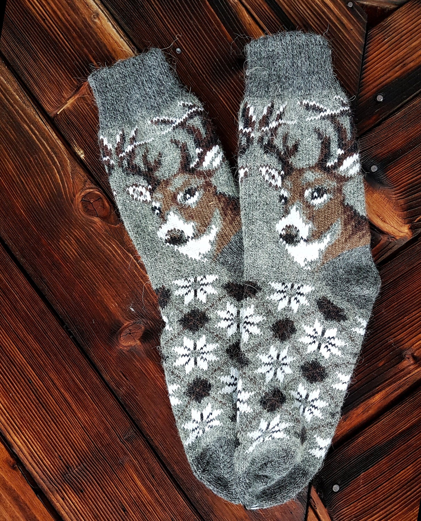 woolen socks women warm wool socks 100% pure natural sheep wool Hand-made socks | Ecological socks | folk socks | mountain socks