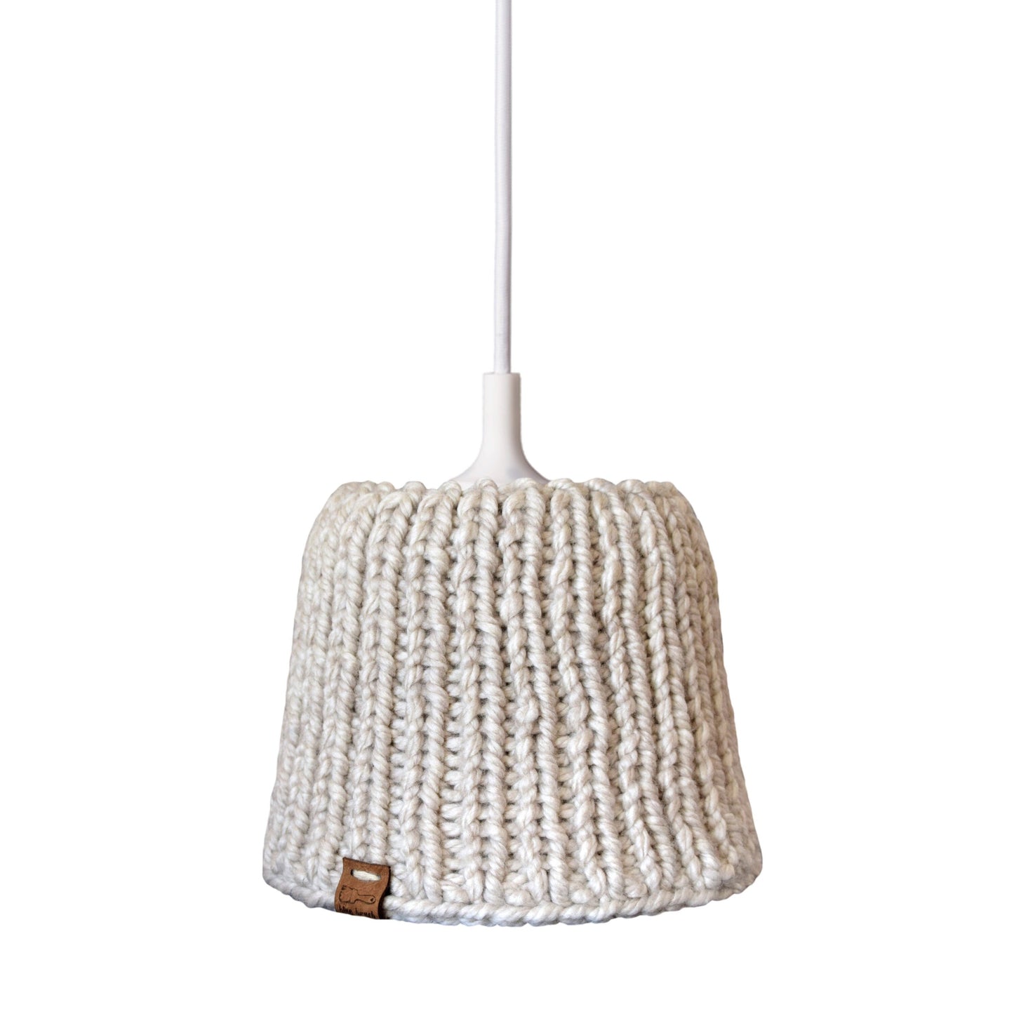 Woolen lampshade, Scandinavian style, Handmade,  Knitted Lampshade , interesting unique lampshade, home decoration, Ceiling or Table Lamp