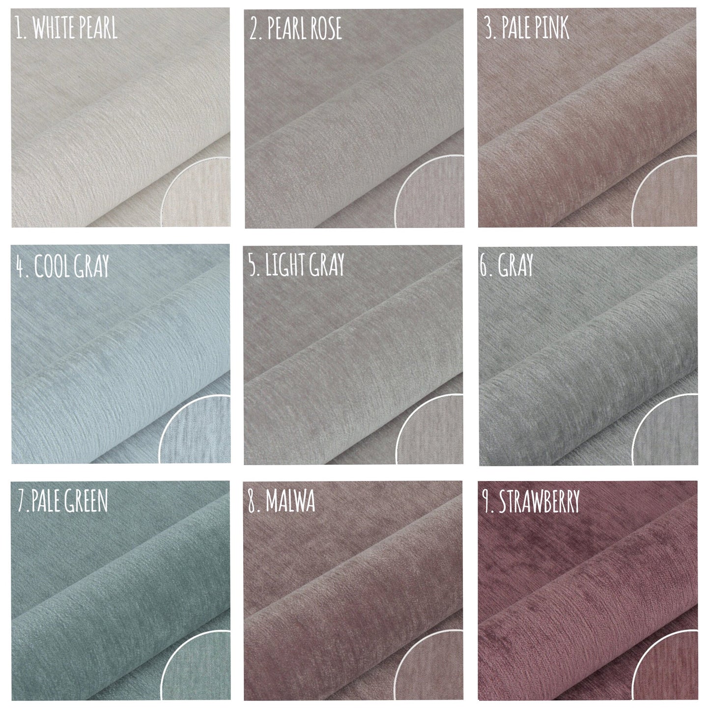 UPHOLSTERY FABRIC, pleasant to touch, furniture and decorations upholstery, durable material, diffrent colors, fabric by the meter / yard