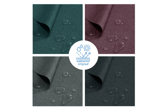 Waterproof Fabric Linen imitation | Outdoor/Indoor Durable Fabric| fabric by the meter/half meter |made to order| home&garden