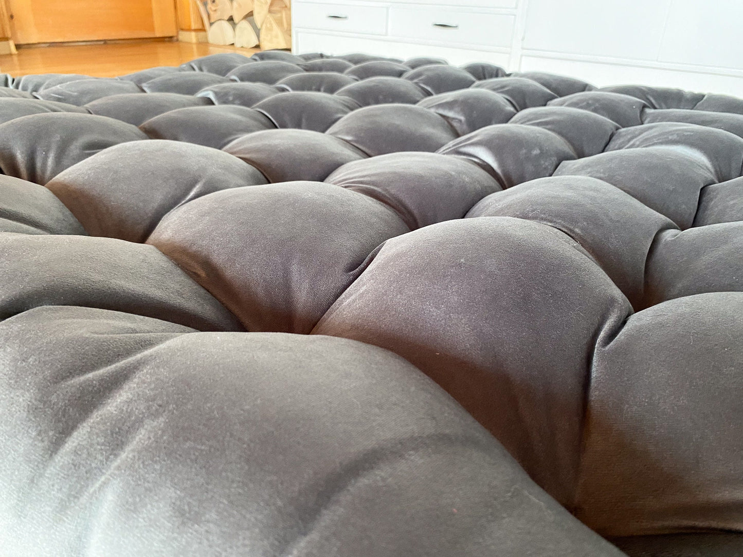 Velvet Floor Cushion Seating | Custom floor cushion sofa | Large Boho Floor Cushion | floor cushion pouf