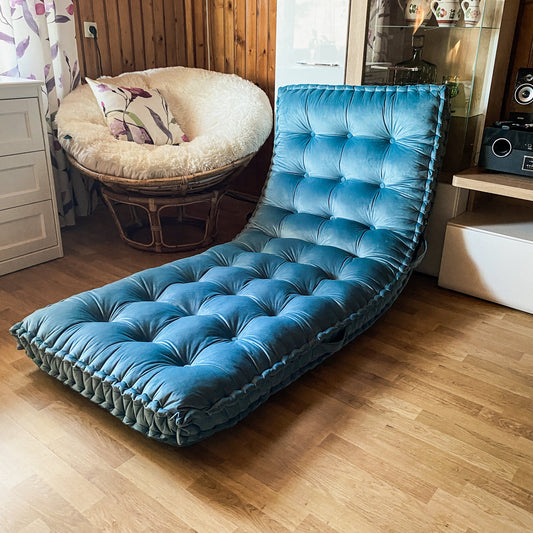 Custom Bench Cushion | French Velvet Floor Cushion | Window Seat Cushion | Floor Reading Pillow | Entryway Indoor  Cushion | CUSTOM SIZES |
