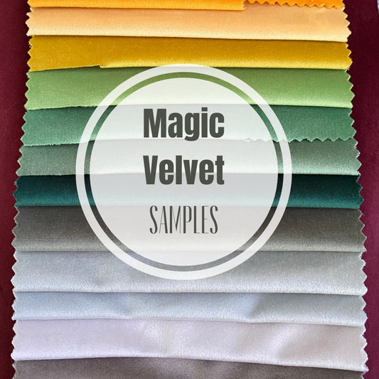 FABRIC SAMPLES - Magic Velvet