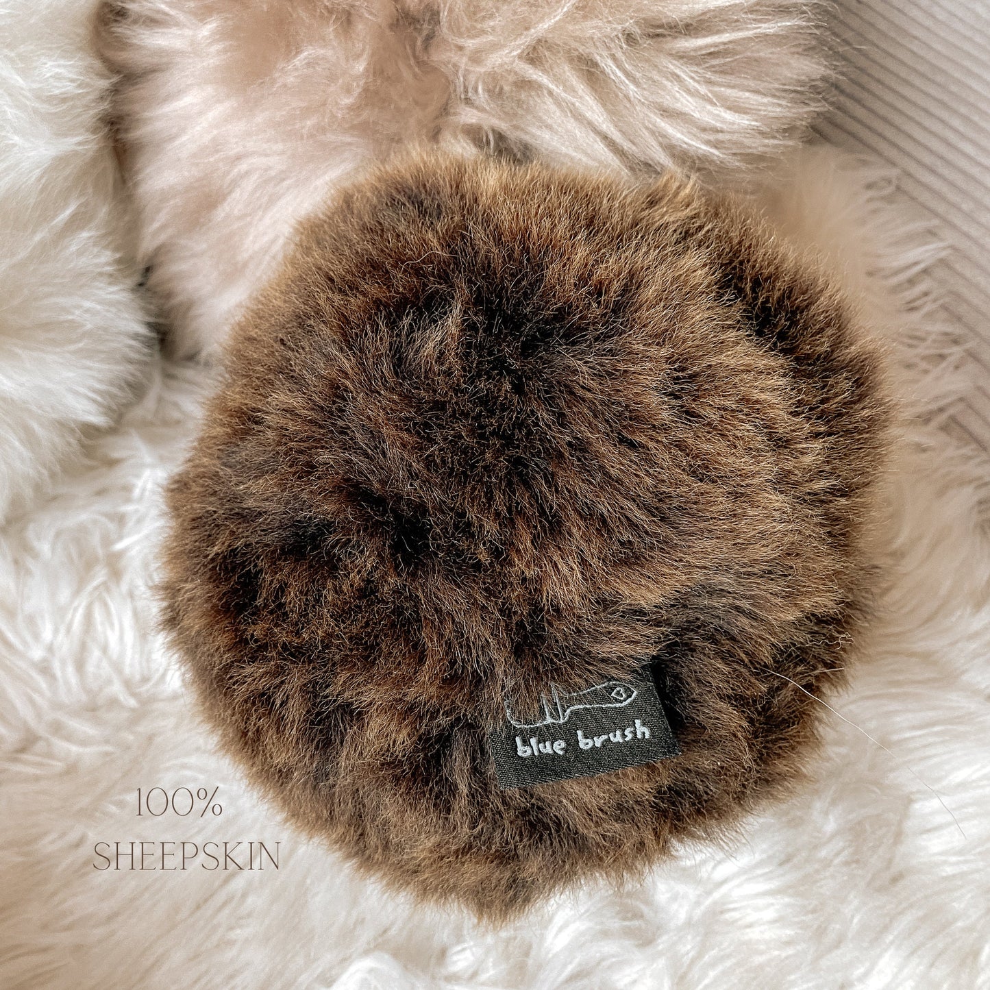 Sheepskin Ball Cushion - Genuine Icelandic Sheepskin Ball Pillow - Throw Pillow - Decorative Pillow - Round Throw Ball Pillow - boho pillow